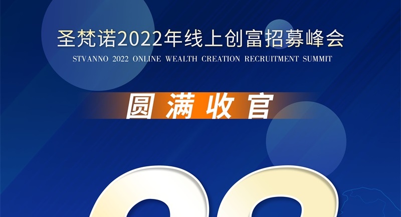 鎖定28城丨圣梵諾門窗線上招商創(chuàng)富峰會完美收官！